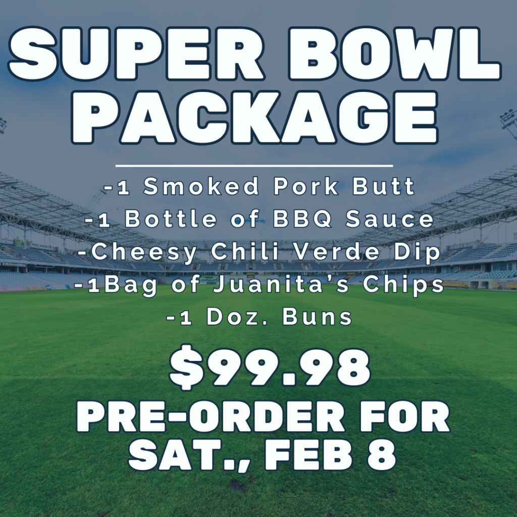 Super Bowl Package Call To Pre Order Snider Bros Meats