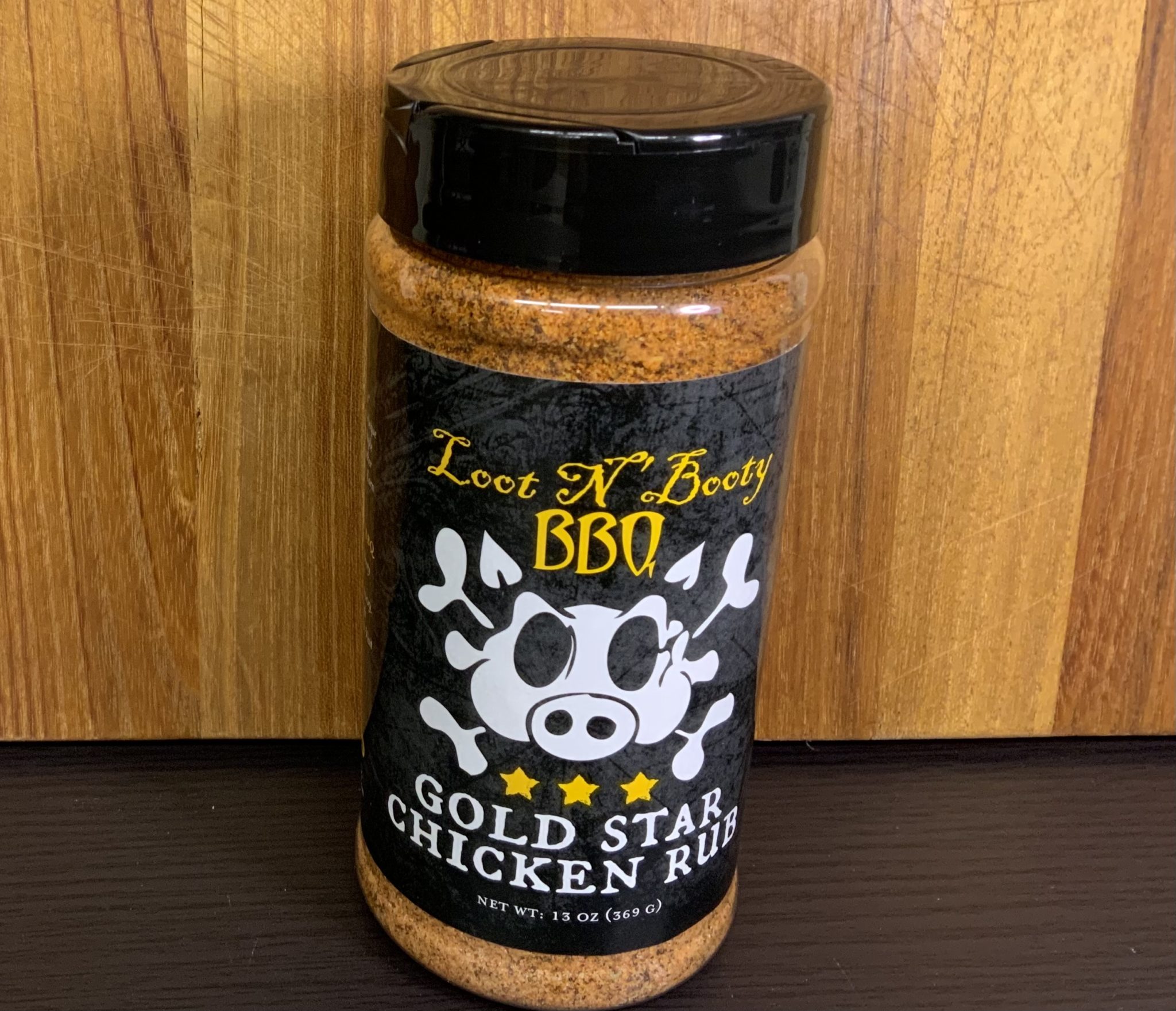 Loot N’ Booty Gold Star Chicken Rub